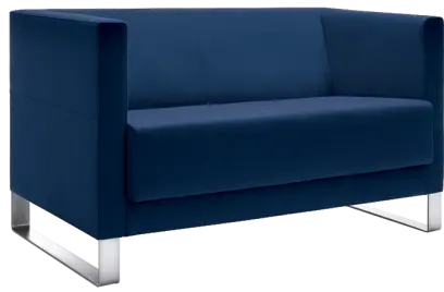 VELA - 2V, křeslo, látka VX EV 10 - látka tmavě modrá